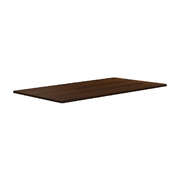 Standing Desk Top with Drilled Hole Walnut 160x75cm