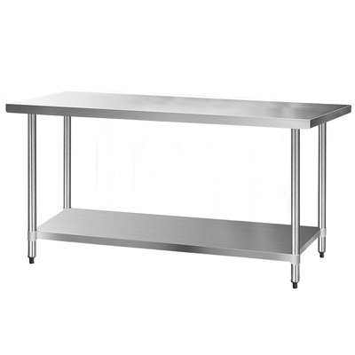 Cefito 1829 x 760mm Commercial Stainless Steel Kitchen Bench