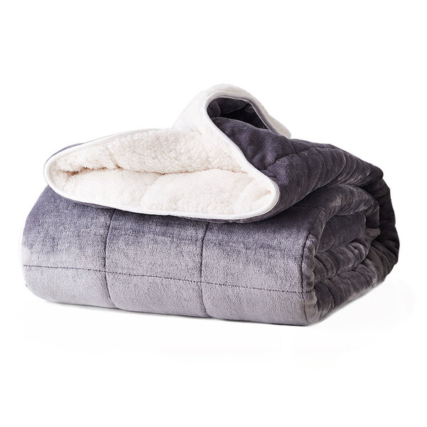 Weighted Blanket Ultra Soft 5KG Adults Grey Afterpay zipPay