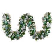 Mint Luxe Christmas Garland - 274cm