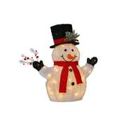 56cm Christmas Snowman with Lights