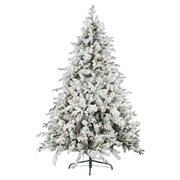 2.3m Snowy Dorchester Pre-Lit Christmas Tree with 1198 Tips