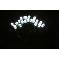 200 LED White Net Flashing String Lights