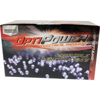 200 Purple LED Fairy Lights 14.95m