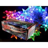 40 Multi Coloured Star LED Fairy Lights 8.9m