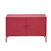 Buffet Sideboard Metal Cabinet - BASE Pink