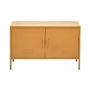 Buffet Sideboard Metal Cabinet - BASE Yellow