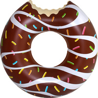 Chocolate Glazed Donut with Bite 108 x 30cm