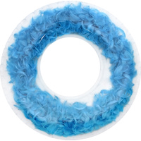 Light As A Feather Swim Ring Blue Deflated  Size 116cm