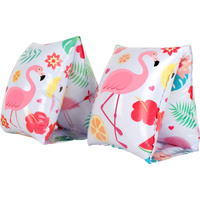 Kids Arm Bands Flamingo Paradise Deflated  Size 10 x 6 x 25 x 15cm