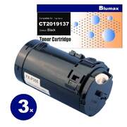 3x Blumax Alternative for Fuji Xerox CT201938/CT201938 (P355) Black Toner Cartridges 