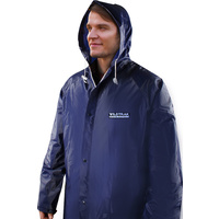 Premium Raincoat Adult Male Navy Blue Medium