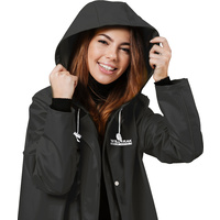 Premium Raincoat Adult Female Black Large