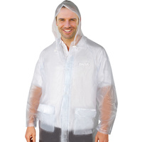 Premium Raincoat Adult Male Transparent Small