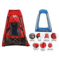 Pop Up Sports Tent Single 2 Asst Clrs 100 x 100 x 150cm