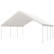 Carports 6x6m Carport Kits Steel Shelter Canopy Portable Garage Gazebo