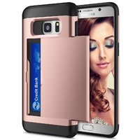 Samsung Galaxy Note 5 Wallet Case High Impact Resistant Hard Shell Pink