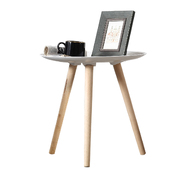 Side Table Coffee Bedside End White