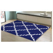 Modern Style Trellis Theme Non Slip Floor Area Rug Carpet 160x120cm