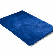 Ultra Soft Anti Slip Rectangle Plush Shaggy Floor Rug Carpet in Blue 200x140cm