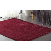 Designer Soft Shag Shaggy Floor Confetti Rug Carpet Decor 120x160cm Burgundy