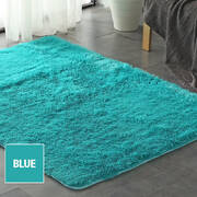 Designer Soft Shag Shaggy Floor Confetti Rug Carpet Home Decor 80x120cm Blue