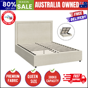 Bed Frame Queen Size Gas Lift Base with Storage ADI