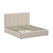 Bed Frame Double Size Beds Platform Gas Lift Storage Base VISH