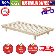 Bed Frame Single Size Wooden Bed Base Timber Platform