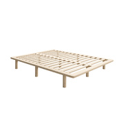 Bed Frame Double Size Wooden Bed Base