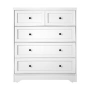 5 Chest of Drawers Tallboy Cabinet Dresser Storage Hamptons Furniture