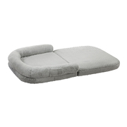 Alopet Foldable Calming Dog Bed Removable Washable Grey