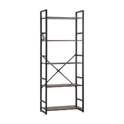 Display Shelf 5-Tier Shelves Bookshelf Storage Bookcase Stand Rack 60CM