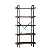 Display Shelf 5-Tier Bookshelf Shelves Storage Bookcase Stand Rack 80CM