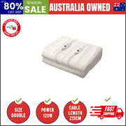 Electric Blanket Fully Fitted Polyester Double