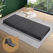 Folding Mattress Portable Single Sofa Foam Bed Camping Sleeping Pad Grey