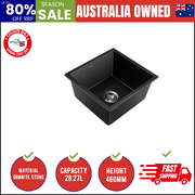 Kitchen Sink Basin Stone Sink Bathroom Laundry Single Bowl 460mmx410mm