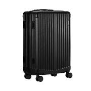 28" Luggage Set Travel TSA Lock ABS Case Black