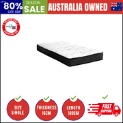 Extg 16cm Single Mattress Bonnell Spring Medium Firm