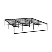 Metal Bed Frame King Size Beds Base Platform Black