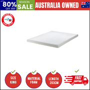 Memory Foam Mattress Topper Reversible Cool Gel 10cm King