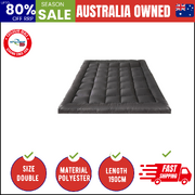 Double Mattress Topper Pillow Top 1000GSM Microfiber