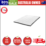 Mattress Topper Pillowtop Airflow Mesh 5cm King