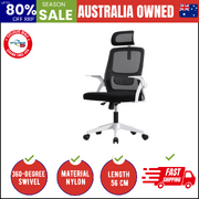 Mesh Office Chair Executive Fabric Gaming Seat Racing Tilt Computer BKWH