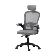 Mesh Office Chair Executive Seat Racing Tilt BK&GY