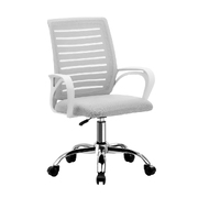 Mesh Office Chair Executive Computer Seat Gaming Racing Work White