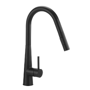 Kitchen Mixer Tap Pull Out Faucet 2-Mode Sink Basin Swivel Black