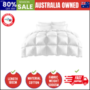 500GSM Goose Down Quilt Doona Duvet Blanket Double