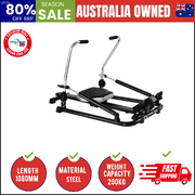 Rowing Machine Foldable Hydraulic Rower Oil Cylinder System and Adjustable Resistance