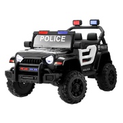 Kids Police Ride On Car 12V Electric Remote Control Battery